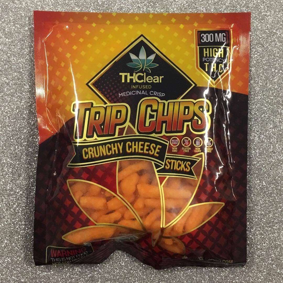 Crunchy Cheese Trip Chips 300mg
