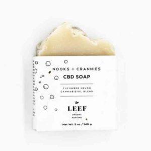 Cucumber Melon CBD Soap - Leef Organics