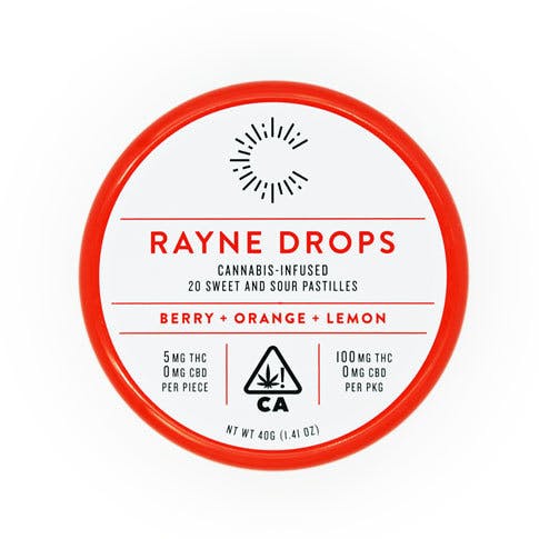 Curiously Cannabis Rayne Drops 5MG 20CT