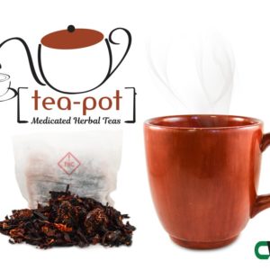 CWD Tea-Pot - Orange Cinnamon Spiced Tea - 50mg THC