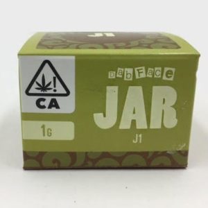 Dab Face Oil Jar 1g - J-1