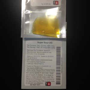 Dab Factory Extracts SSOG 1g