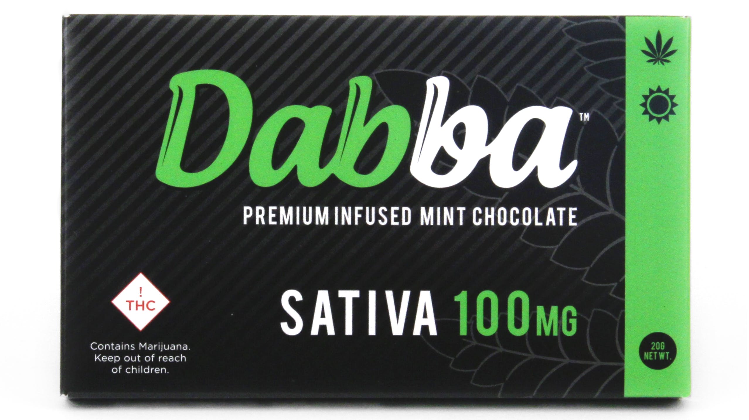 edible-dabba-chocolate-100mg-sativa