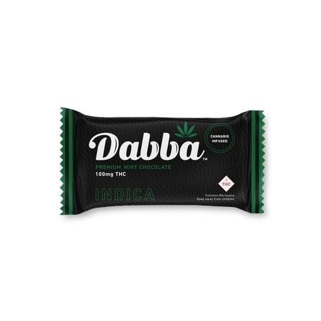 Dabba - Mint Chocolate Bar Indica 100mg