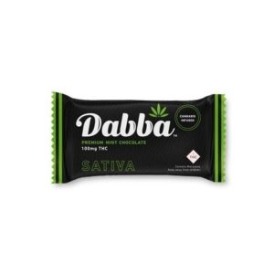Dabba Mint Chocolate Bar (Sativa) 100mg