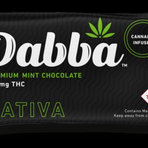 Dabba - Sativa Mint Chocolate - 100mg THC