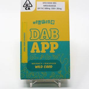 DabFace Wild Card (Raw Unflavored) Dab App