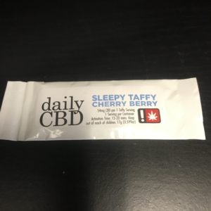 Daily CBD-Focus Taffy #0889