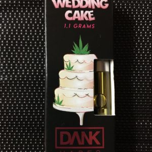 DANK VAPES WEDDING CAKE CARTRIDGE