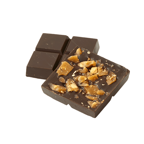 Dark Chocolate Almond Toffee Bar | Mindy's Kitchen