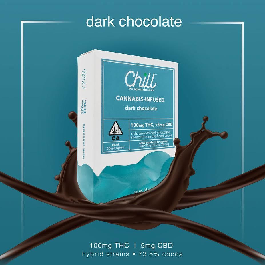 Dark Chocolate Bar by Chill