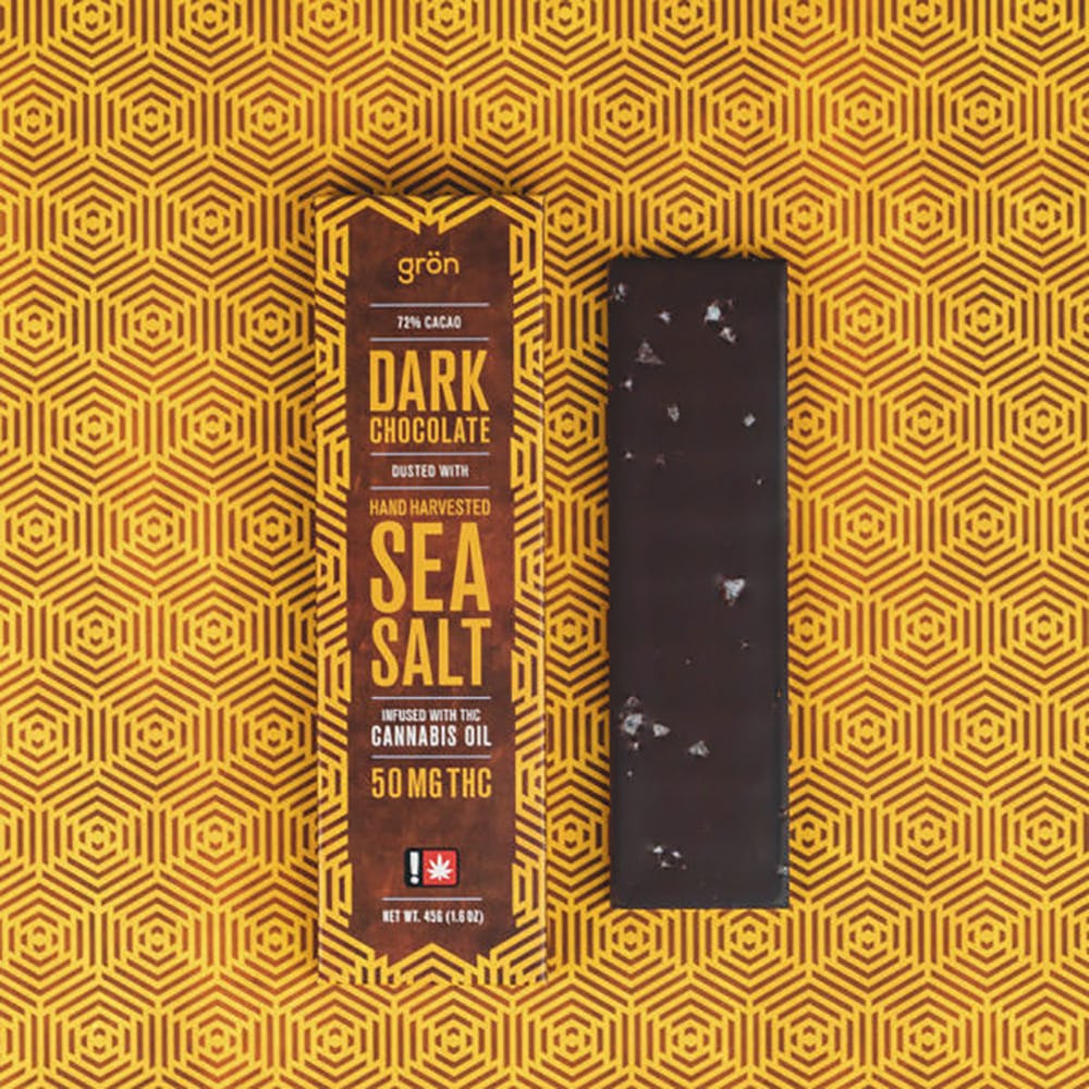 Dark Chocolate Bar with Sea Salt