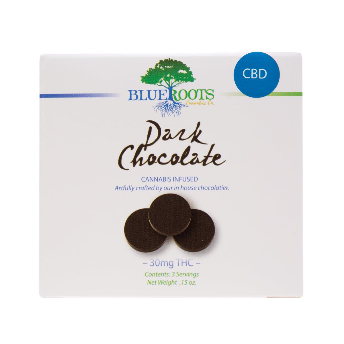Dark Chocolate CBD Only, 30mg