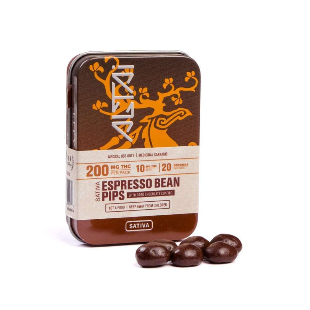 Dark Chocolate Coated Espresso Bean Pips - Altai