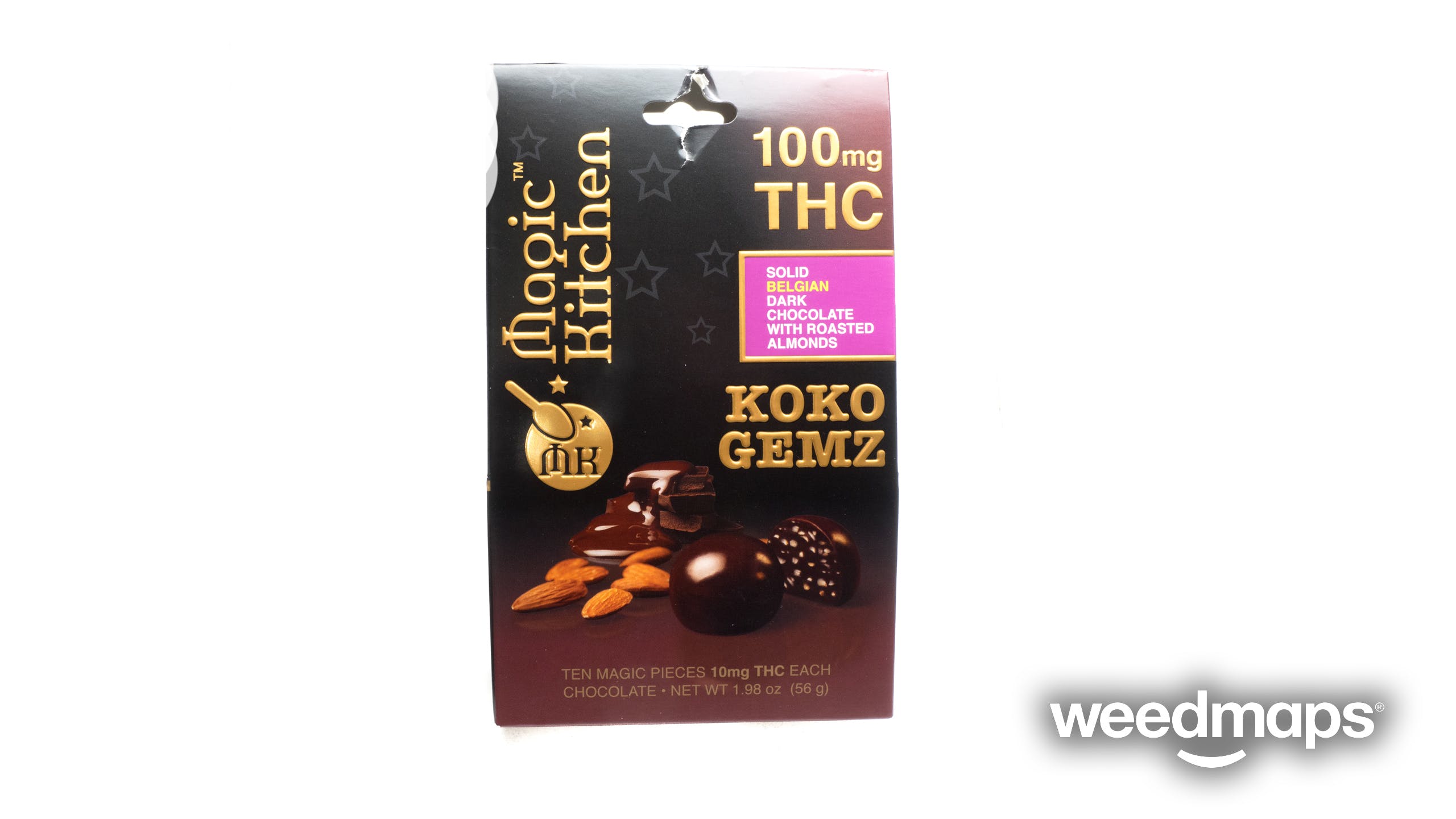 edible-dark-chocolate-koko-gemz-100mg-magic-kitchen
