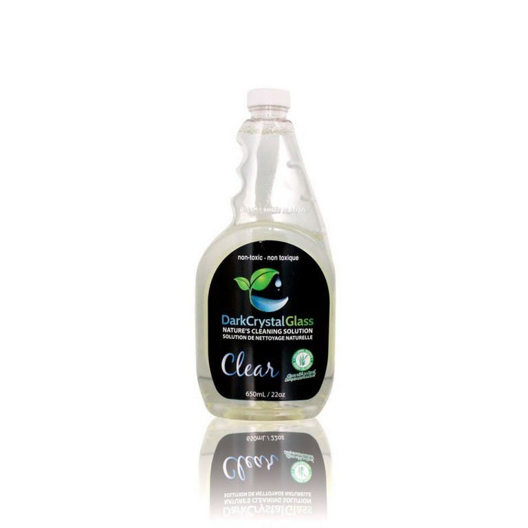 Dark Crystal Glass: Nature's Cleaning Solution 22oz. (Medicinal/Recreational)