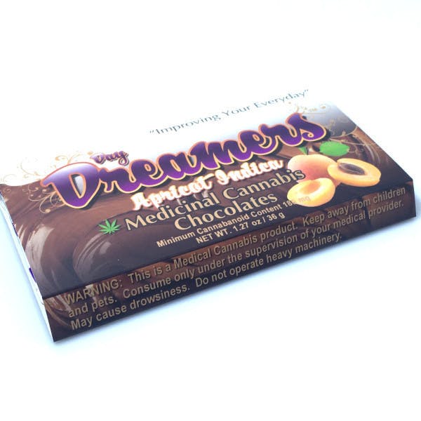 Day Dreamers Chocolate - Indica Apricot Chocolate - 100mg