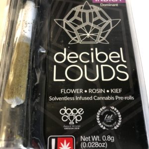 Decibel Louds-Apple Jager Infused Preroll #2160