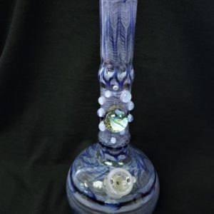 Decorated Bongs - Blue & Purple