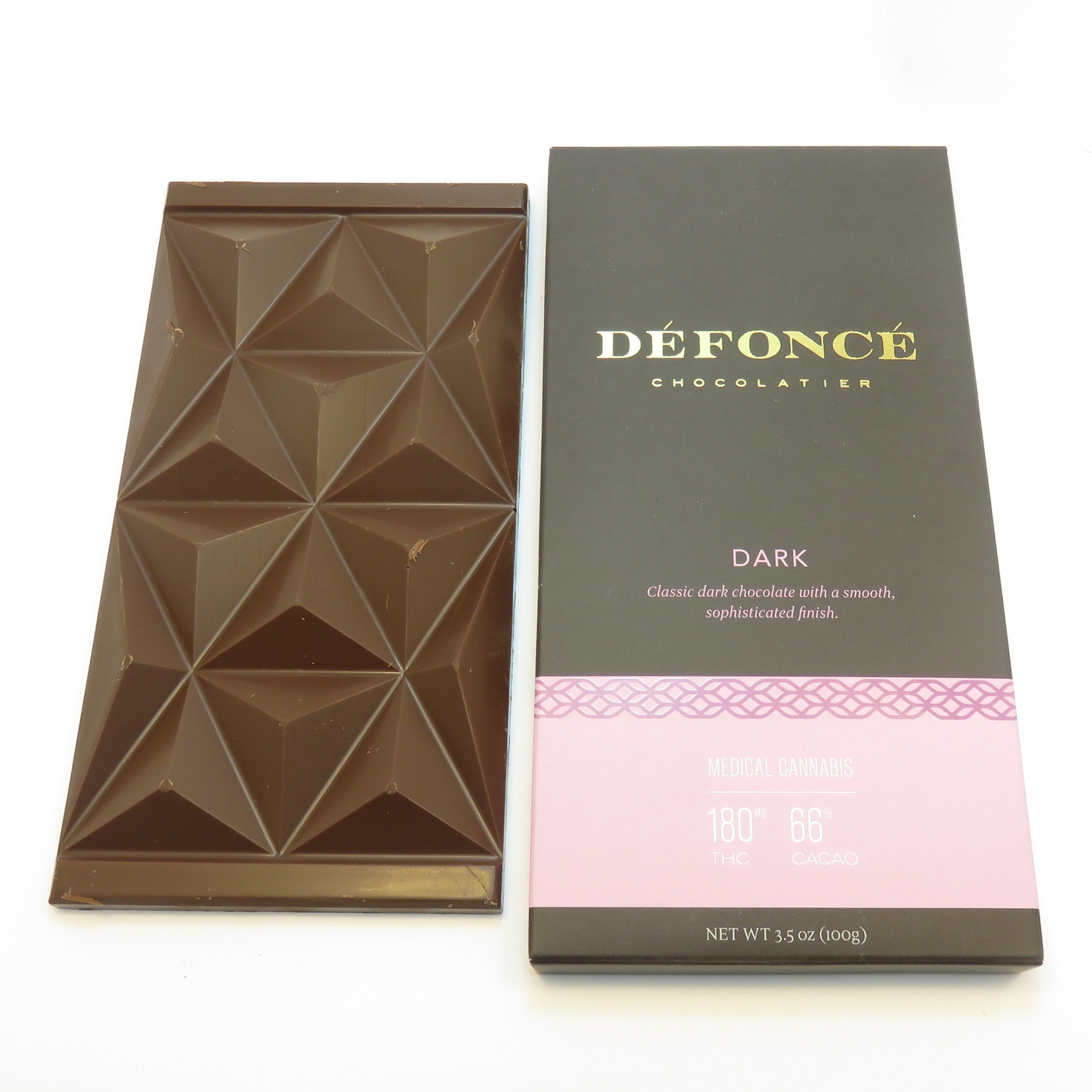 Defonce - 90mg THC - Dark Chocolate Bar