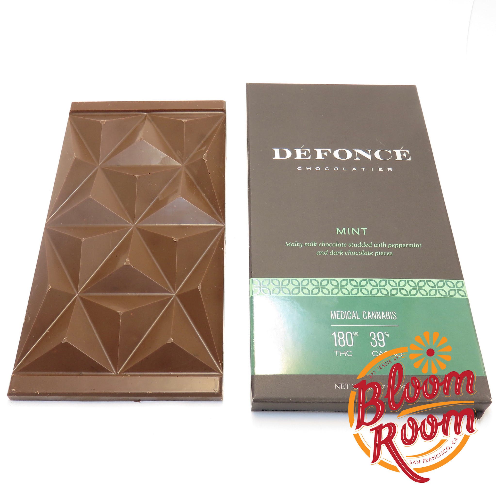 Defonce - 90mg THC - Mint Chocolate Bar
