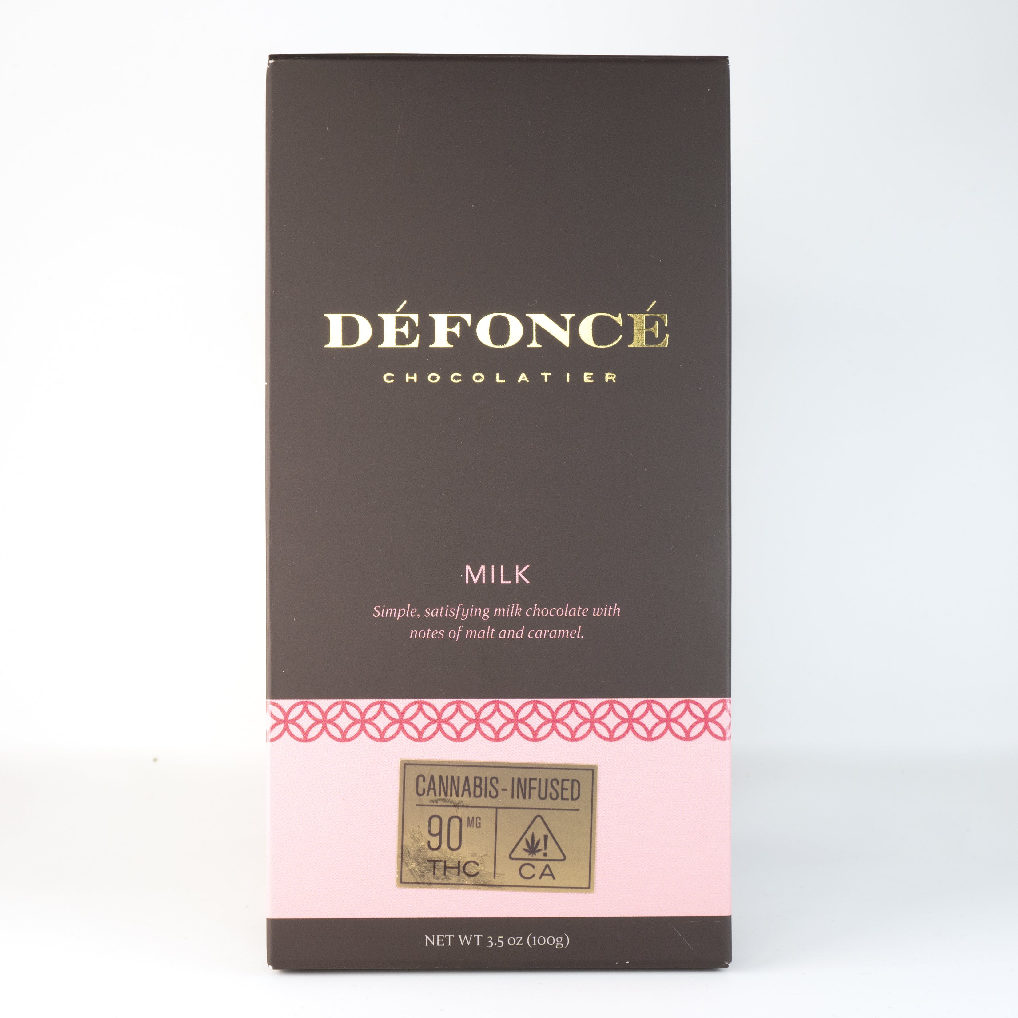 Défoncé: Milk Chocolate 90mg Bar