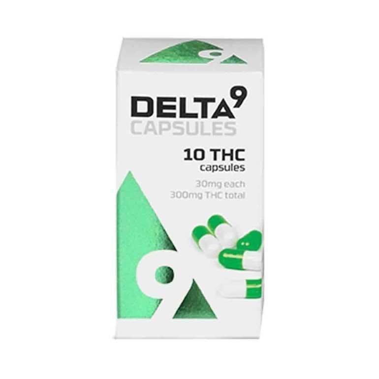 Delta 9 Capsules - 300mg THC