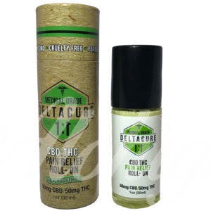 Deltacure | 1:1 Pain Relief Roll-On, 50mg THC/ 50mg CBD