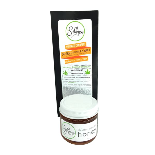 Desert Flower Honey Jar – 100mg THC
