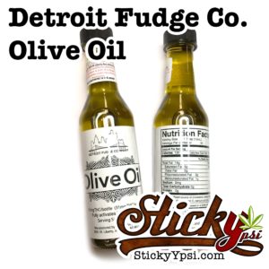Detroit Fudge Co. 200mg THC Olive Oil