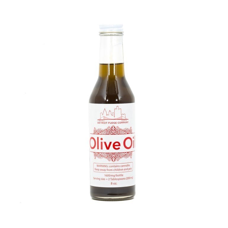 Detroit Fudge Company 500 Mg THC Olive Oil