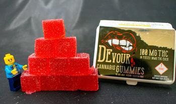 Devour Cannabis Gummies 100mg
