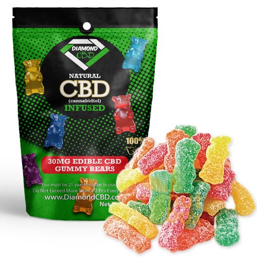 Diamond CBD 30mg bag Gummies