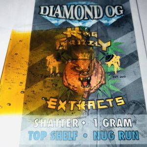 Diamond OG Nug Run Shatter