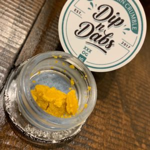 Dip N Dabs- Cured Resin Crumble (XXX OG)