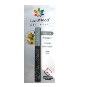 Disposable Vape Pen - Relief Sipper 1:1 - 200mg* - from Lucid Mood