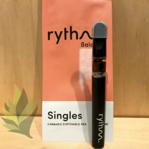 Disposable Vape Pen - Strawberry Smoothie .3g - from Rythm