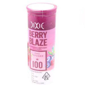 Dixie Brand Berry Blaze 100MG Gummies
