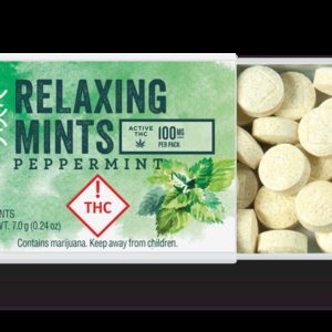 Dixie Brands Peppermint Relaxing Mints