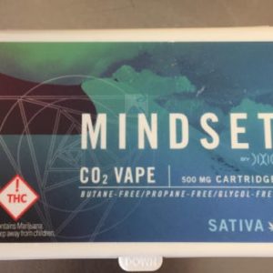 Dixie Elixir and Edibles Mindset Vapes 500 mg Cartridges