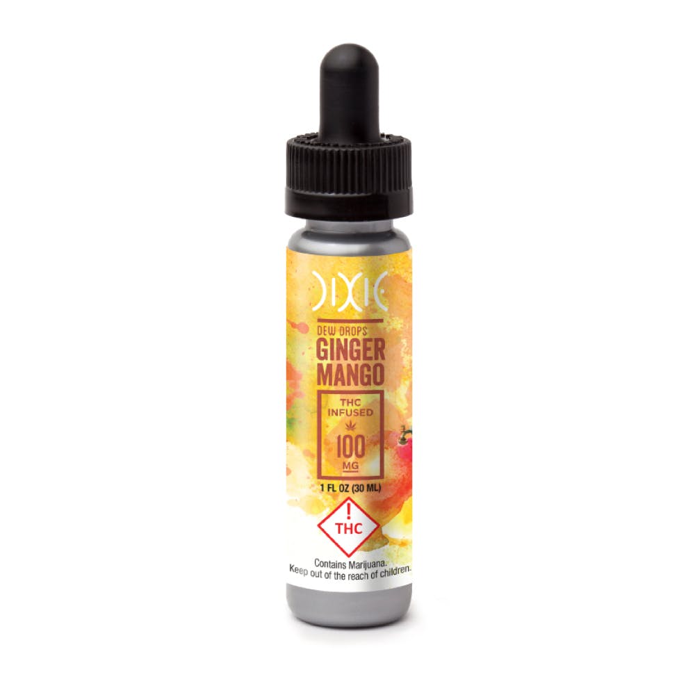 Dixie Elixirs & Edibles - Ginger Mango Dew Drops 100mg