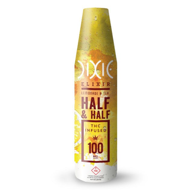 Dixie Elixir's Lemonade Tea Half & Half Elixir 100mg
