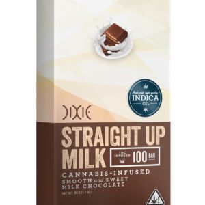 Dixie - Milk Chocolate Bar - Indica 100mg