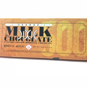 Dixie Orange Milk Chocolate 500mg (Members)