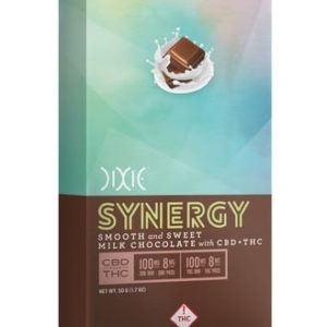 Dixie - Synergy Chocolate Bar 1:1 CBD:THC