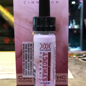 Dixie Synergy Dew Drops Cinnamon 1:1 100mg