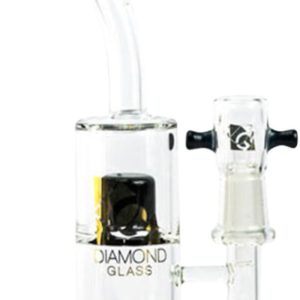 Dome Perc Oil Rig by Diamond Glass - 7.5"/10mm Male