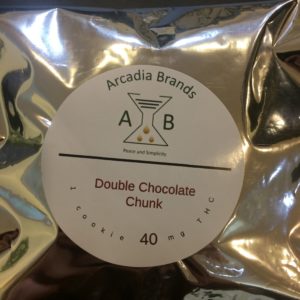 Double Chocolate Chunk Cookie (40 mg)