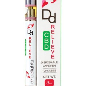 Dr. Delights Disposable Pen - CBD Relieve (300MG)