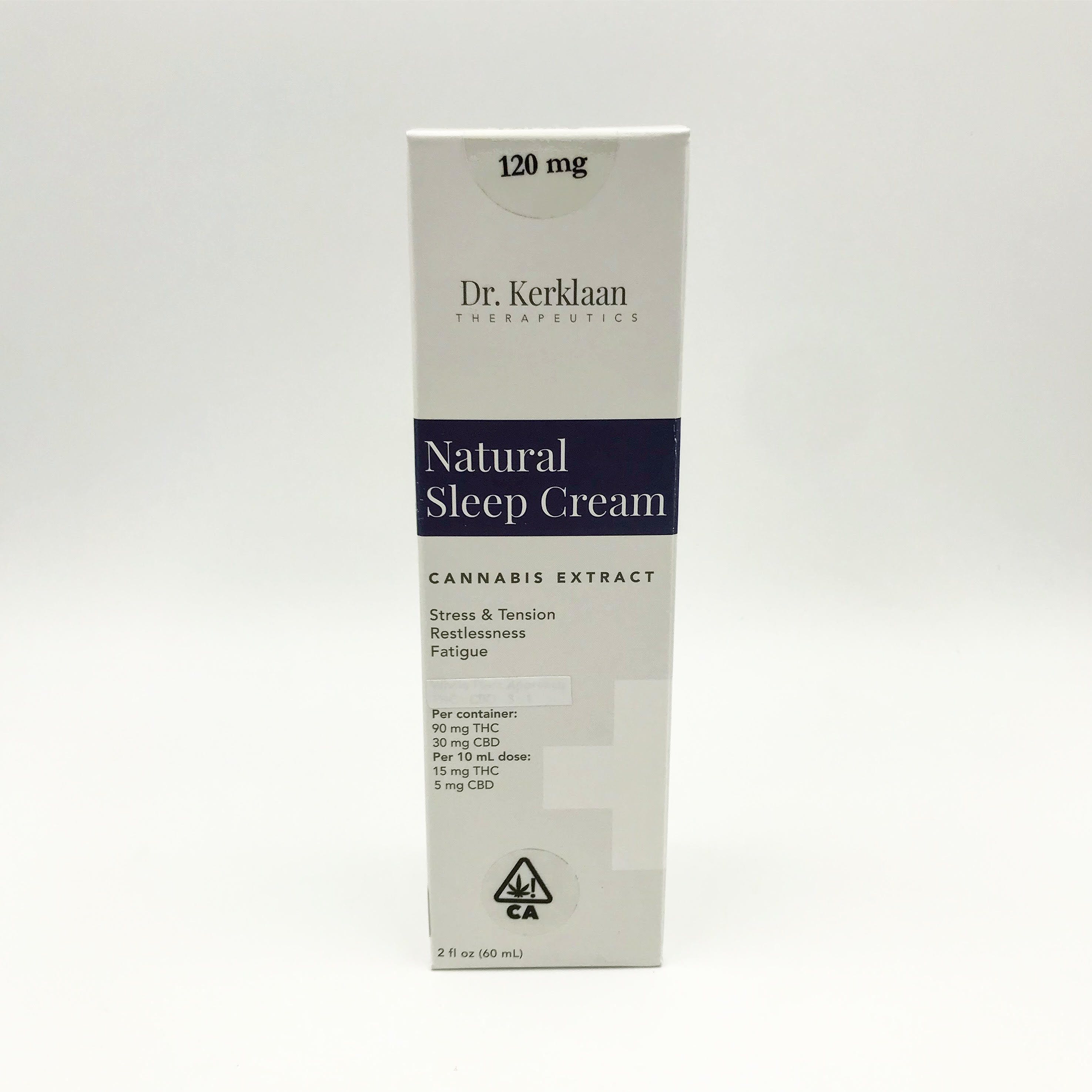 Dr. Kerklaan - Natural Sleep Cream 2oz.